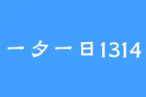 一夕一日1314