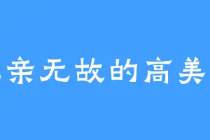 无亲无故的高美云