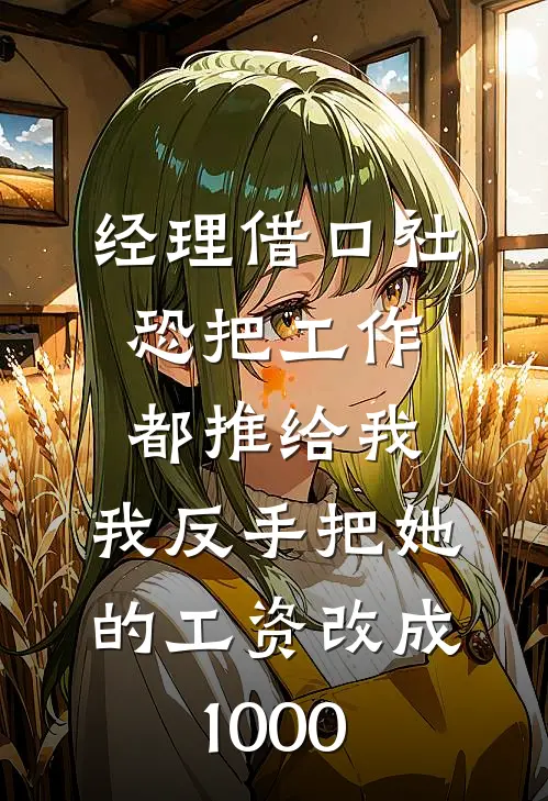 经理借口社恐把工作都推给我，我反手把她的工资改成1000(沈婉姜渝)在哪看免费小说_最新章节列表经理借口社恐把工作都推给我，我反手把她的工资改成1000(沈婉姜渝)