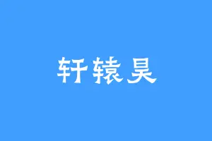 轩辕昊