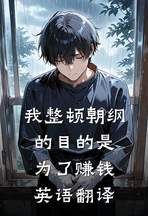 我整顿朝纲的目的是为了赚钱英语翻译