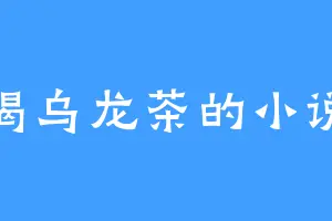 爱喝乌龙茶的小说家